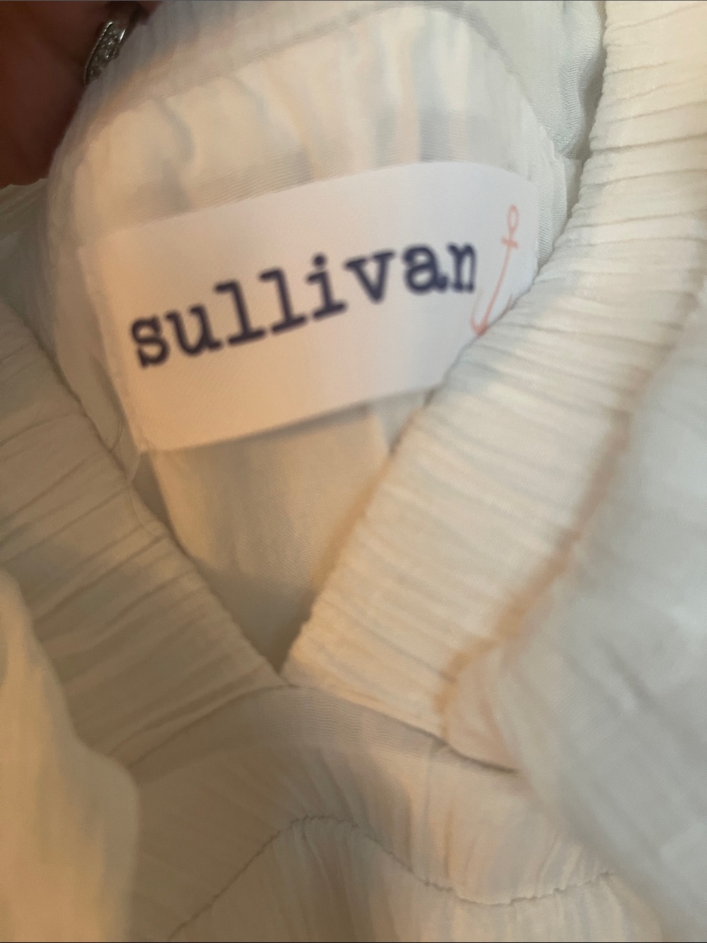 Sullivan White Flutter-Sleeve Maxi Dress - Picture 3 of 7